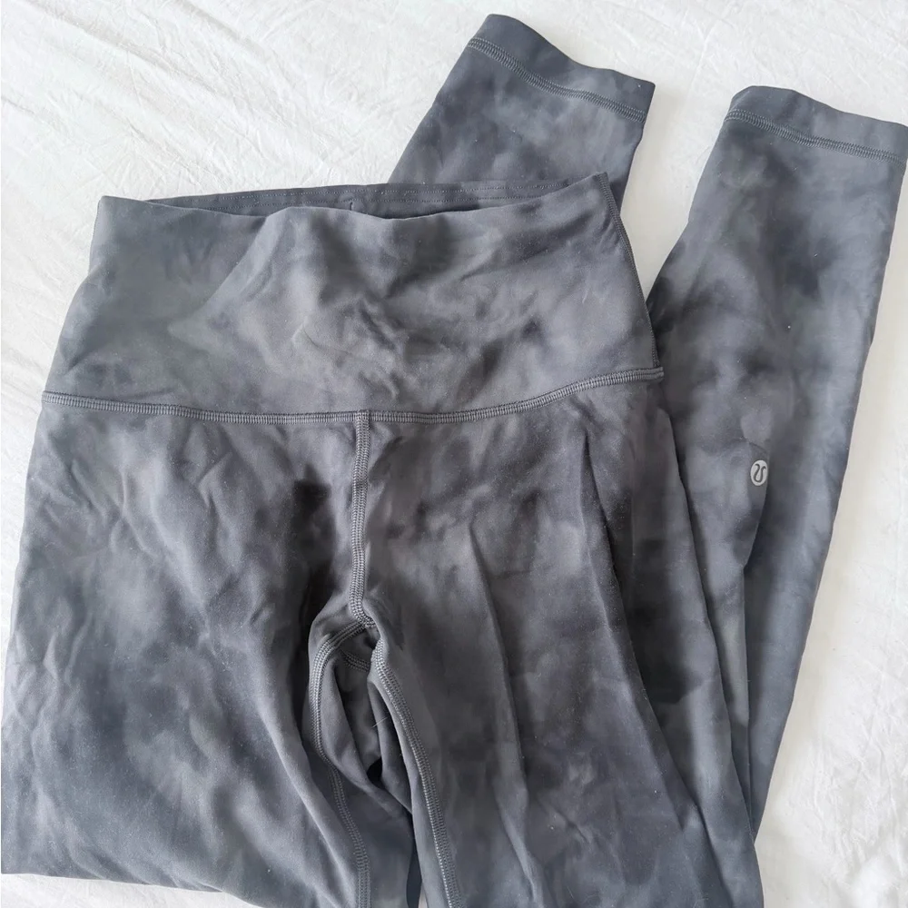 Lululemon Wunderunder Gray High-Waisted Leggings - Picture 1 of 2